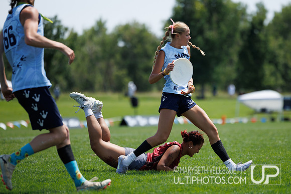 Monday action at the USA Ultimate Youth Club Championships. U-20