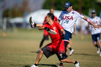 Day 2 of the WFDF 2024 World Masters Ultimate Championships