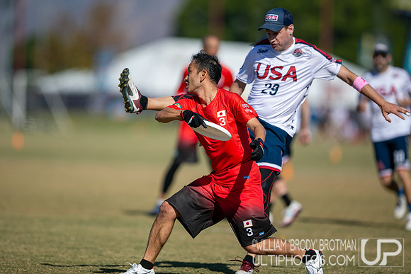 Day 2 of the WFDF 2024 World Masters Ultimate Championships