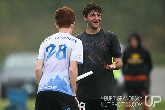 USA Ultimate YCC 2022 -- U20 Boys Sat Action