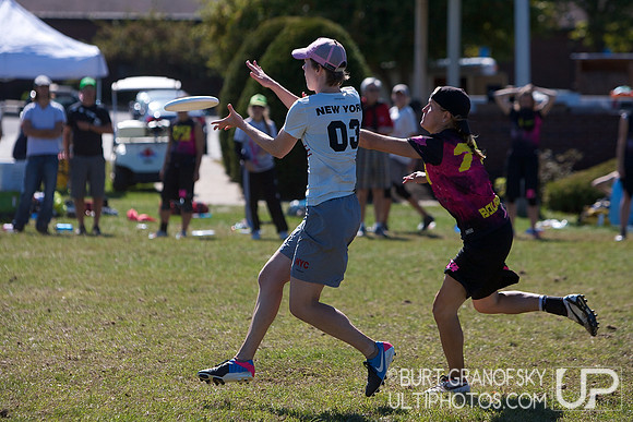 USAU NE Regionals 2013 -- Women's, Sunday Round 3