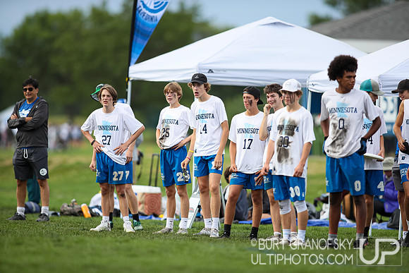 USA Ultimate YCC 2022 -- U17 Boys Sun Action