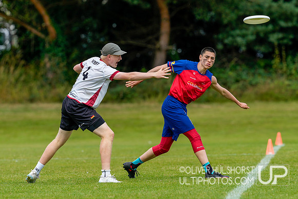 Colombia U20 Open v Germany U20 Open WJUC Thursday Round 2