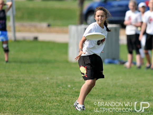 Sunday Women's Bracket Play - 2012 USAU D-III College Championships