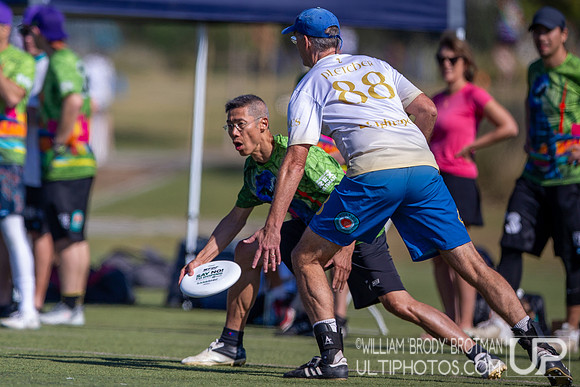 Day 2 of the WFDF 2024 World Masters Ultimate Championships