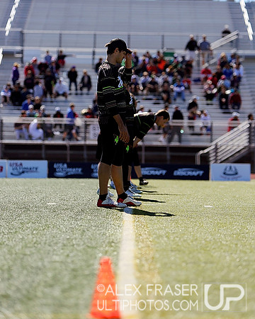 Saturday - Mixed Semifinals - 2013 USAU National Championships