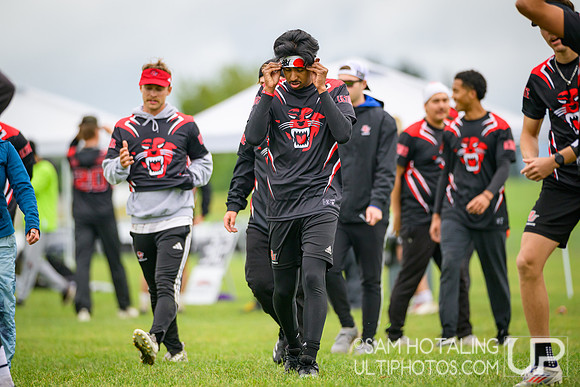 Round III pool play at USAU D-III College Championships