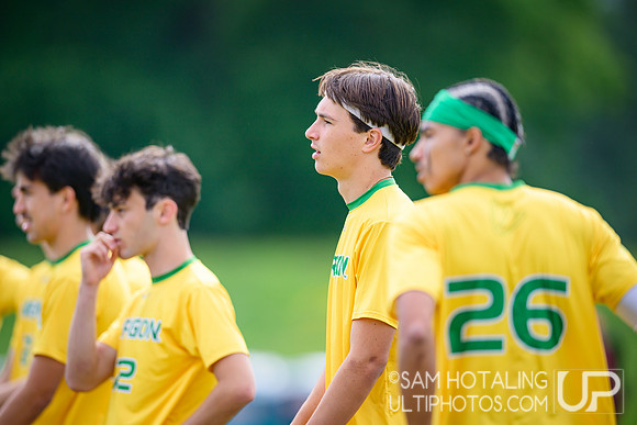 Pool play at USAU D-I College Championships