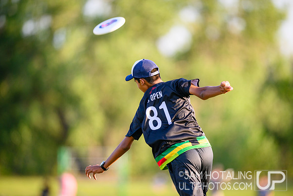 Color of Ultimate showcase game during International Club Championships at Aurora Sports Park