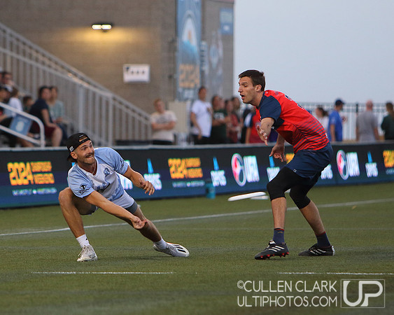 Minnesota Wind Chill vs. Carolina Flyers UFA Championship Weekend semifinal game at Zions Bank Stadium. Saturday, August 24, 2024