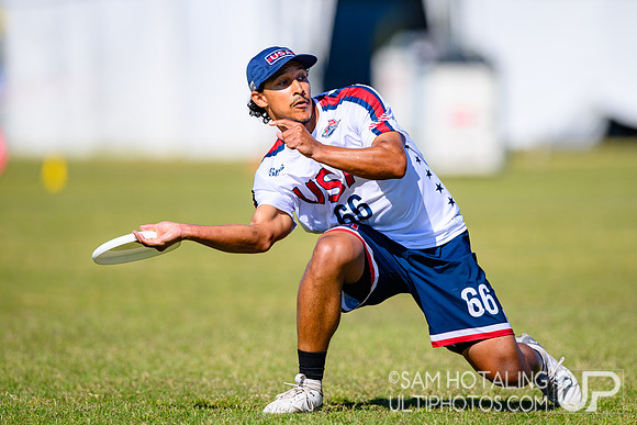 Pool play during World Ultimate Championships at Runaway Bay Precinct