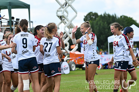 USA vs Italy U20 Women's - WJUC Tuesday Round 3