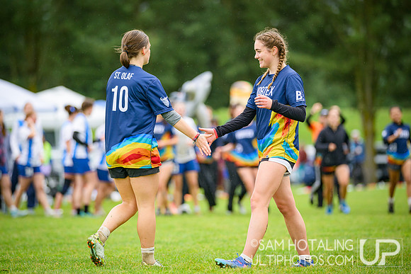 Round III pool play at USAU D-III College Championships