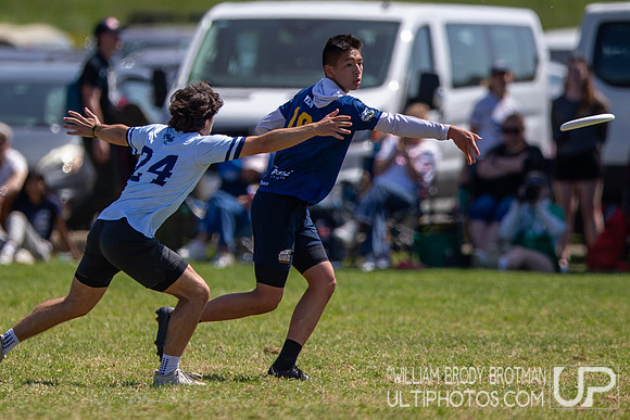 Day 2 of the USA Ultimate D-I College Championships