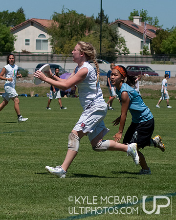 Saturday women's action from NorCal D-I Sectionals 2012