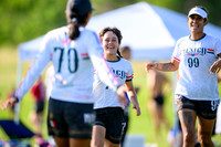 Women’s pool play during International Club Championships at Aurora Sports Park