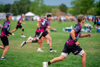 Bracket  play at 2024 USAU Youth Club Championship