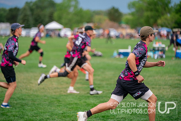 Bracket  play at 2024 USAU Youth Club Championship
