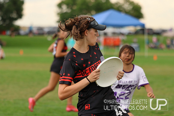 Saturday action at the USA Ultimate Youth Club Championships in