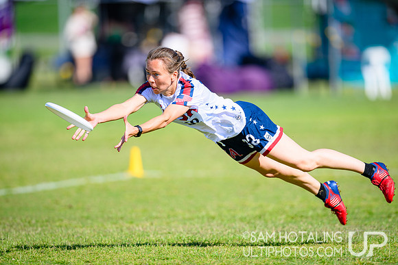 Women’s pool play during World Ultimate Championships at Runaway Bay Sports Precinct