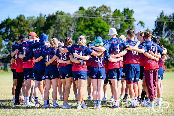 Mixed power-pools during World Ultimate Championships at Runaway Bay Sports Precinct