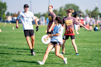 Pool play at 2024 USAU Youth Club Championship