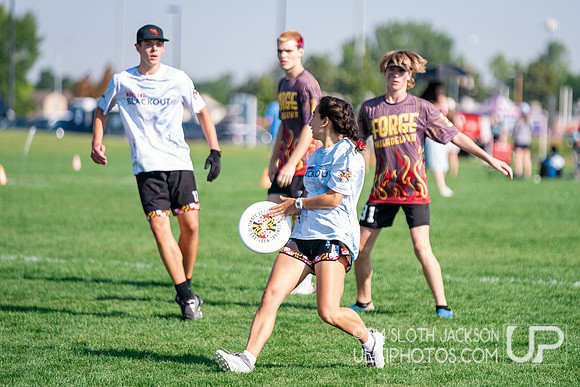 Pool play at 2024 USAU Youth Club Championship