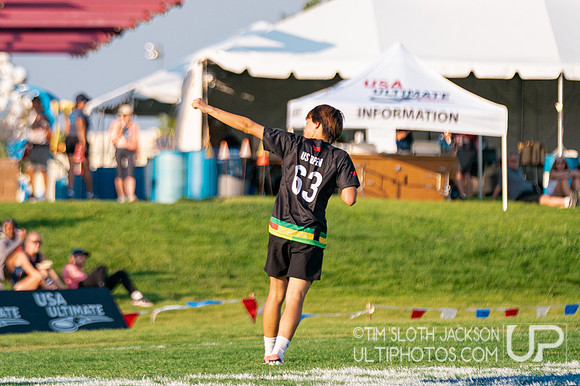 Color of Ultimate US Open 2024. Aurora, Co