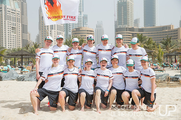 Germany Women's Masters Team Photo - WCBU 2015