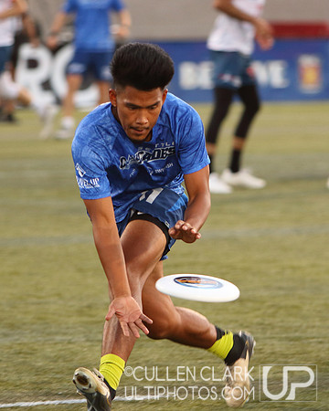 Seattle Cascades vs. Carolina Flyers UFA Championship Weekend semifinal game at Zions Bank Stadium. Friday, August 23, 2024