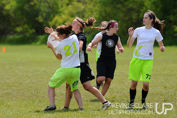 2010 UPA High School Girls Eastern Championship Finals -- Amherst vs. YHB