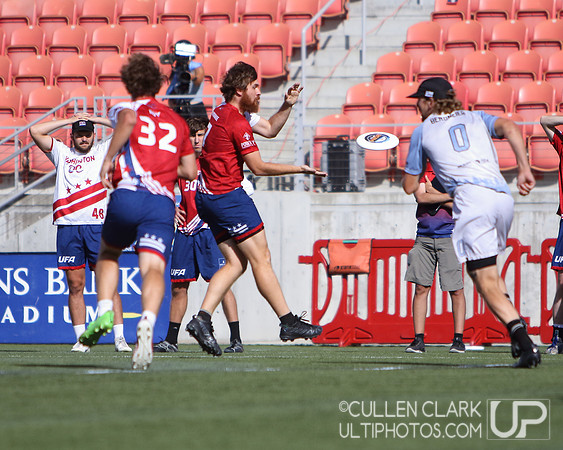 Minnesota Wind Chill vs. DC Breeze UFA Championship Weekend semifinal game at Zions Bank Stadium. Friday, August 23, 2024