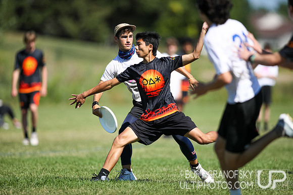USA Ultimate YCC 2022 -- U17 Boys Semifinals Action