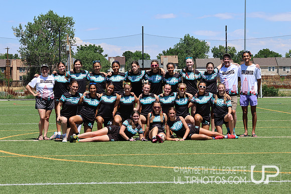 Sunday action at the USA Ultimate Youth Club Championships in th