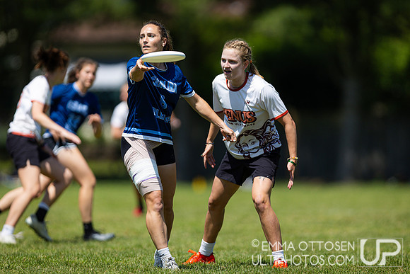 Saturday full coverage from USAU D-I College Championships, North Carolina vs Pennsylvania