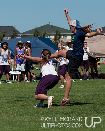 Saturday women's action from NorCal D-I Sectionals 2012