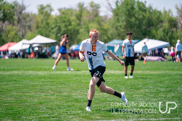 Bracket play at 2024 USAU Youth Club Championship