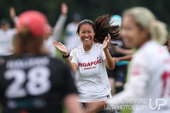 Salty and Pangolins at the 2022 World Ultimate Club Championships