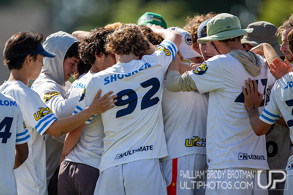 Day 2 of the USA Ultimate D-I College Championships