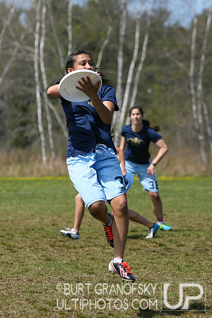Sunday Action, Girls -- USAU 2014 HS Northeastern Championships