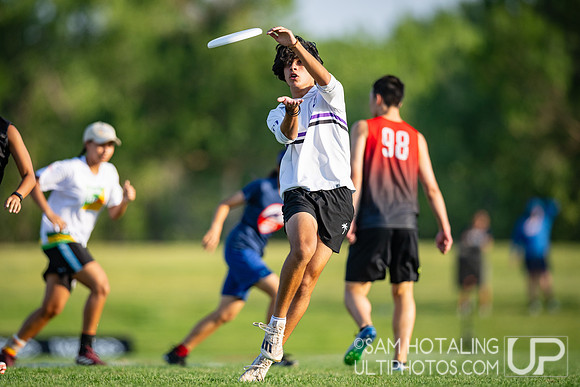 Color of Ultimate pickup showcase game at International Club Championships at Aurora Sports Park