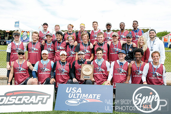 Day 3 of USA Ultimate 2022 D-III College Championships.