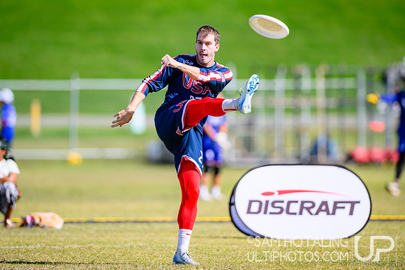 Mixed semifinals during World Ultimate Championships at Runaway Bay Precinct