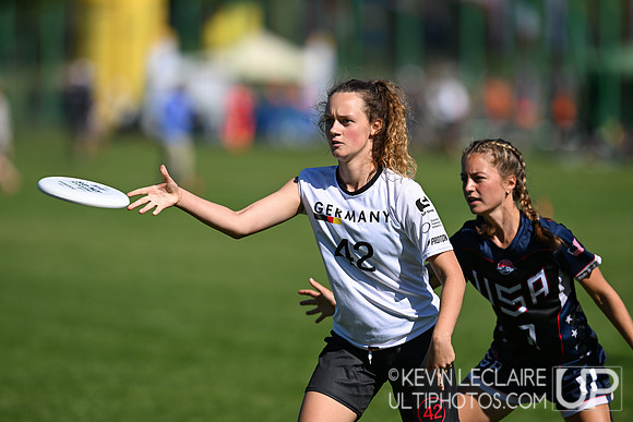 USA U20 Women vs Germany U20 Women - WJUC 2022