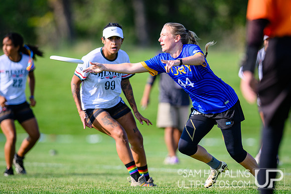 Women’s pool play during International Club Championships at Aurora Sports Park