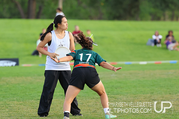 Color of Ultimate BIPOC hat game at the USA Ultimate Internation
