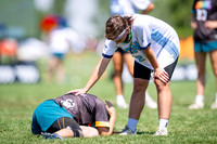 Women’s semifinals during International Club Championships at Aurora Sports Park