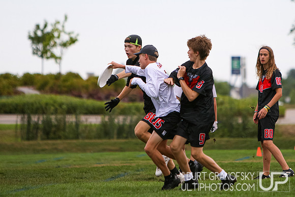 USA Ultimate YCC 2022 -- U17 Boys Sun Action