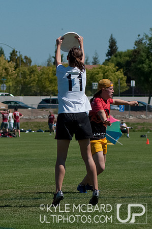 Saturday women's action from NorCal D-I Sectionals 2012
