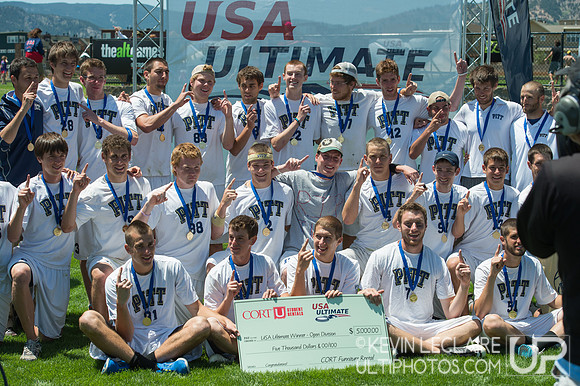 2012 USAU D-I College Championship Game Action